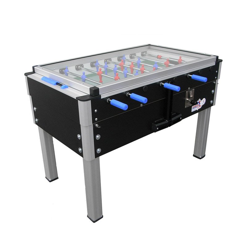 Calcio balilla Con Gettoniera Export – Export LED nero