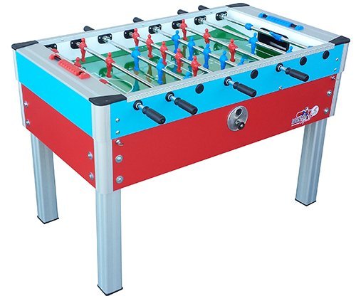 Calcio balilla Con Gettoniera New Camp azzurro
